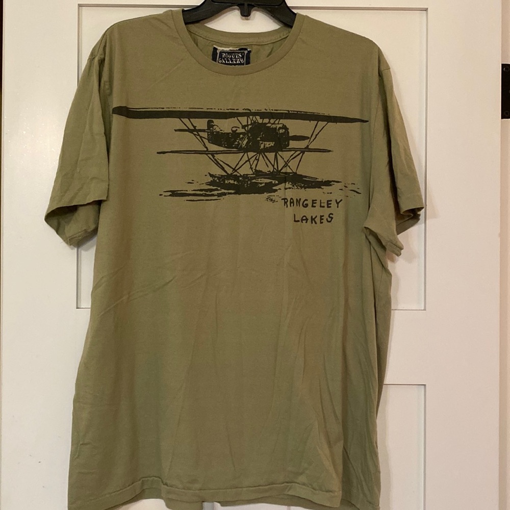 JCrew Mens Short Sleeve Tee. Size XL. 100% cotton. Lighter Army Green.